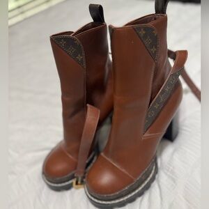 Brown Leather Women's Boots